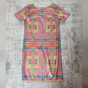 B yellowtail seqiun sheath dress